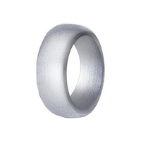 Anneau personnalisé en caoutchouc et Silicone pour hommes, anneau pour sport de plein air, accessoires personnalisés, 8.7mm, 9 pouces