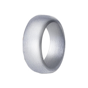 Cincin Silikon 8.7Mm Pria, Olahraga Luar Ruangan, Cincin Silikon Pribadi Aksesori Kustom Cincin Karet Silikon - Product Image 4
