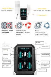 Kilo kaybı lenfatik drenaj için 10-Speed ayarlanabilir Endosphere makinesi vücut yüz bakımı için yüz germe selülit azaltma - Product Image 4