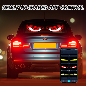 Đầy màu sắc màn hình mắt cho xe tải <span class=keywords><strong>Windows</strong></span>, lớn lập trình linh hoạt Màn hình LED, DIY xe năng động mắt LED bảng điều chỉnh thông minh màn hình mềm - Product Image 6