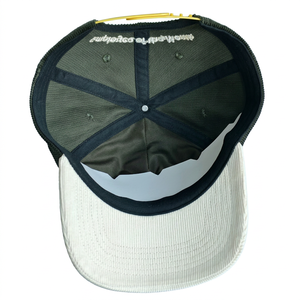Gorra Snapback Deportiva Personalizada de Fábrica, de 5 Paneles, con Visera Plana, Estilo Hip Hop, con Cordón de Algodón de Dos Tonos con Estampado de Leopardo, Unisex - Product Image 5