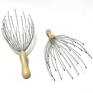 ไม้โปรโมชั่นของขวัญเครื่องนวดหนังศีรษะมือถือไม้เครื่องมือผ่อนคลายของขวัญงานฝีมือพร้อมโลโก้ออกแบบได้ตามต้องการ - Product Image 4