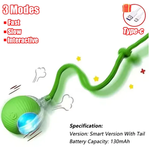 Brinquedos gato quente são automaticamente Provocando gato Bolas e Auto-excitante gato Varas e carrapatos e resistente ao desgaste e mordida Pet Brinquedos - Product Image 4