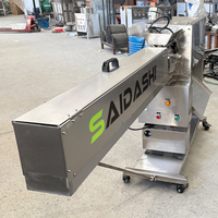 Machine à éplucher les carottes, les radis et les endives automatique en acier inoxydable SAIDASHI - Processeur de légumes commercial