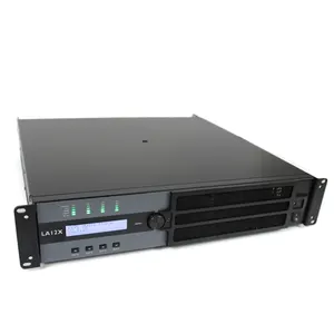 4 channel dsp software control 2200W LA12X Switching Power Amplifier