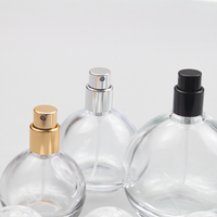 Flacon de parfum vide de luxe en verre, rechargeable, 30ml, 50ml, 100ml, pour voyage, avec bouchon, idéal pour mascara et perruques - Vente en gros personnalisée
