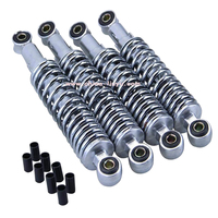 Amortisseur arrière pour moto Simson S50 S51 S70 (avec silentbloc pour œillets de 10 mm et 8 mm)