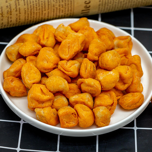 Galletas de <span class=keywords><strong>cacahuete</strong></span> tostadas <span class=keywords><strong>con</strong></span> forma de ciruela picante, crujientes y recubiertas, snacks de cacahuetes picantes, gran venta - Product Image 1