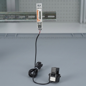 Medidor de Energía Monofásico Acrel ADL200N-CT/D10 80A con CT de Núcleo Dividido, Modbus-RTU, Riel DIN, Pantalla LCD, para Gabinete de Distribución de Energía - Product Image 1
