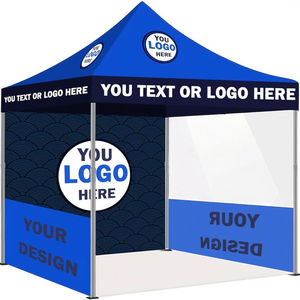 कस्टम लोगो मुद्रण व्यापार दिखाता है तम्बू पॉप अप कैनोपी वॉटरप्रूफ एल्यूमीनियम फ्रेम फोल्डेबल हेक्सागोन पाइप आउटडोर गैज़बो - Product Image 2