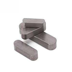 Pasadores Planos de Acero Inoxidable 304 316 <span class=keywords><strong>DIN6885</strong></span> de Alta Calidad y Bajo Precio, con Extremos Redondos Dobles, para Eje Paralelo, Venta al por Mayor de Fábrica - Product Image 2