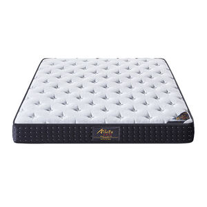 Matelas à ressorts ensachés silencieux, hypoallergénique et écologique, nouvelle conception, taille King/Queen, pour appartement, hôpital, école - 10 ans - Product Image 6