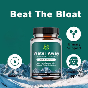 Cápsulas personalizadas de la marca Water Away para la pérdida de peso, ideales para el equilibrio diario de líquidos y el apoyo digestivo en mujeres y hombres. - Product Image 6