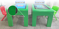 Table verte d'écran tactile de 43 pouces avec le jeu androïde