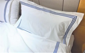 Juego de Funda Nórdica Transpirable de Algodón Egipcio de 500 Hilos, Color Blanco Sólido, Moderno, para Dormitorio de Casa y Hotel - Product Image 3
