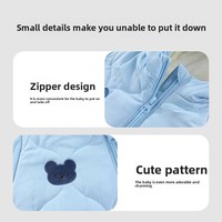 Combinaison d'hiver matelassée pour bébé avec capuche oreilles d'ours, garniture en sherpa, fermeture éclair et boutons-pression, poignets côtelés, rembourrée, pour tout-petit