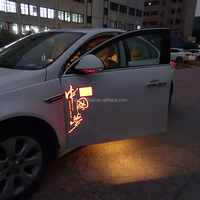 Cartel LED Electroluminiscente de Bajo Costo y Alta Luminosidad para Publicidad en Vehículos, Personalizable