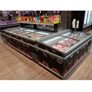 Countertop Glass Door <span class=keywords><strong>Isa</strong></span> <span class=keywords><strong>Ice</strong></span> <span class=keywords><strong>Cream</strong></span> Hiển Thị Tủ Đông Tủ Lạnh Deep Freeze Island - Product Image 5