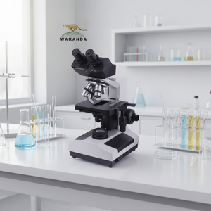 XSZ-N107 hôpital médical et moniteur de pression artérielle en aluminium moulage binoculaire Microscope biologique Double couche mécanique - Product Image 3