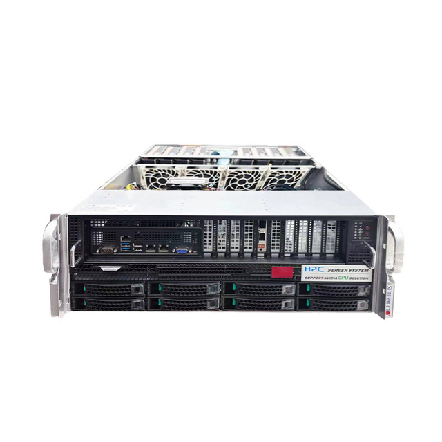 Sezetad SQ392-S10 4189 Xeon CPU AI Workstation Rack Server with 8 RTX 4090/3090 GPUs Dual Socket