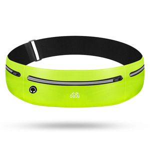 Unisex Ultra-<b>Thin</b> Reflective Polyester Fashion <b>Pillow</b> Waist Pack Zipper Waterproof Outdoor Sports Running Fanny Pack - Product Image 6