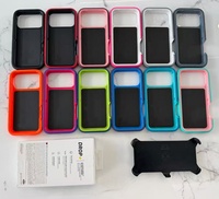 Étui de téléphone robuste antichoc à 3 couches pour iPhone 18 Pro Max 18 17 16 Plus 15 14 avec clip