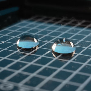 Optik cam Fusd silika yarım yuvarlak <span class=keywords><strong>Lens</strong></span> 2mm 5mm yarım yuvarlak <span class=keywords><strong>Lens</strong></span> - Product Image 2