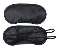 Accessoire de qualité supérieure de masque pour les yeux en satin imprimé personnalisé de haute qualité pour un sommeil confortable