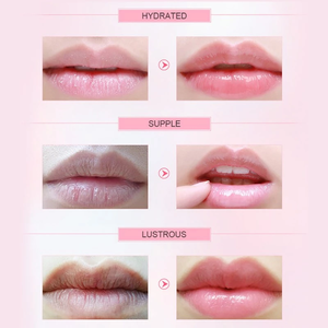 Venta al por mayor de máscaras de colágeno <span class=keywords><strong>para</strong></span> <span class=keywords><strong>labios</strong></span>, hoja vegana <span class=keywords><strong>para</strong></span> <span class=keywords><strong>labios</strong></span> secos, Etiqueta Privada, logotipo personalizado, productos <span class=keywords><strong>para</strong></span> el cuidado de los <span class=keywords><strong>labios</strong></span> veganos sin cristales antienvejecimiento - Product Image 4