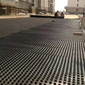 土工製品Hdpeプラスチック排水ボードグリーンルーフ用ディンプルプラスチック排水シート - Product Image 5