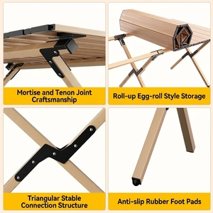 <span class=keywords><strong>Table</strong></span> <span class=keywords><strong>pliante</strong></span> en acier au carbone <span class=keywords><strong>et</strong></span> ensemble de chaises Kermit <span class=keywords><strong>pour</strong></span> pique-nique <span class=keywords><strong>et</strong></span> barbecue en plein air - Product Image 3