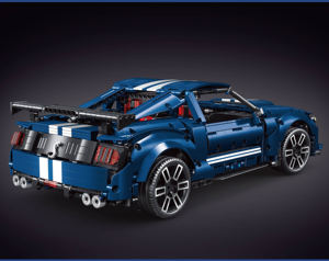 Ford Must ang Shelby GT500-supercoche de carreras, modelo de bloques de construcción, juego técnico, juguetes furiosos, regalos - Product Image 6