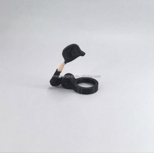 Customized Salute <b>Beer</b> Bottle Helmet <b>Cap</b> Novelty Plastic Headgear with Integrated Convenient Bottle Openers for Party Use - Product Image 6