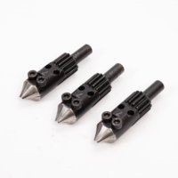 Embout de façonnage de dents traité thermiquement, tête noire, pour machine à former les fermetures éclair en nylon