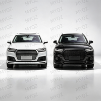 Nouveau kit carrosserie style RSQ7 pour Audi Q7 Série 4M 4MB 2015-2019 – Amélioration pare-chocs avant, calandre nid d'abeille, fixation universelle par boulons