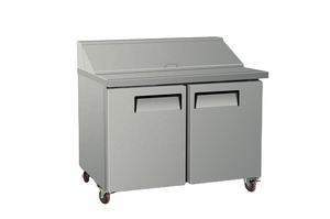 Réfrigérateur <span class=keywords><strong>professionnel</strong></span> en acier inoxydable pour cuisine commerciale, hôtel, restaurant, table de préparation de salades, réfrigérateur à pizza, vitrine réfrigérée - Product Image 3