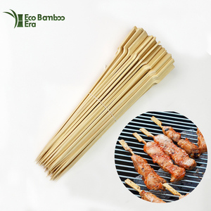 Brochetas Planas de Bambú Ecológicas de 200 mm (8 Pulgadas), Palillos Teppo para <span class=keywords><strong>Sushi</strong></span>, Aperitivos, Decoración de Cócteles, Servicio de Restaurante - Product Image 1