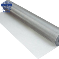 Moustiquaire en treillis métallique galvanisé 0,25 mm, fil fin électrogalvanisé, moustiquaire pour porte et fenêtre
