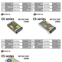Controladores LED Inteligentes de Alta Calidad 110V/220V 24V, Enlazables y Regulables, con Fuente de Alimentación de Pared 200W 12V 24V