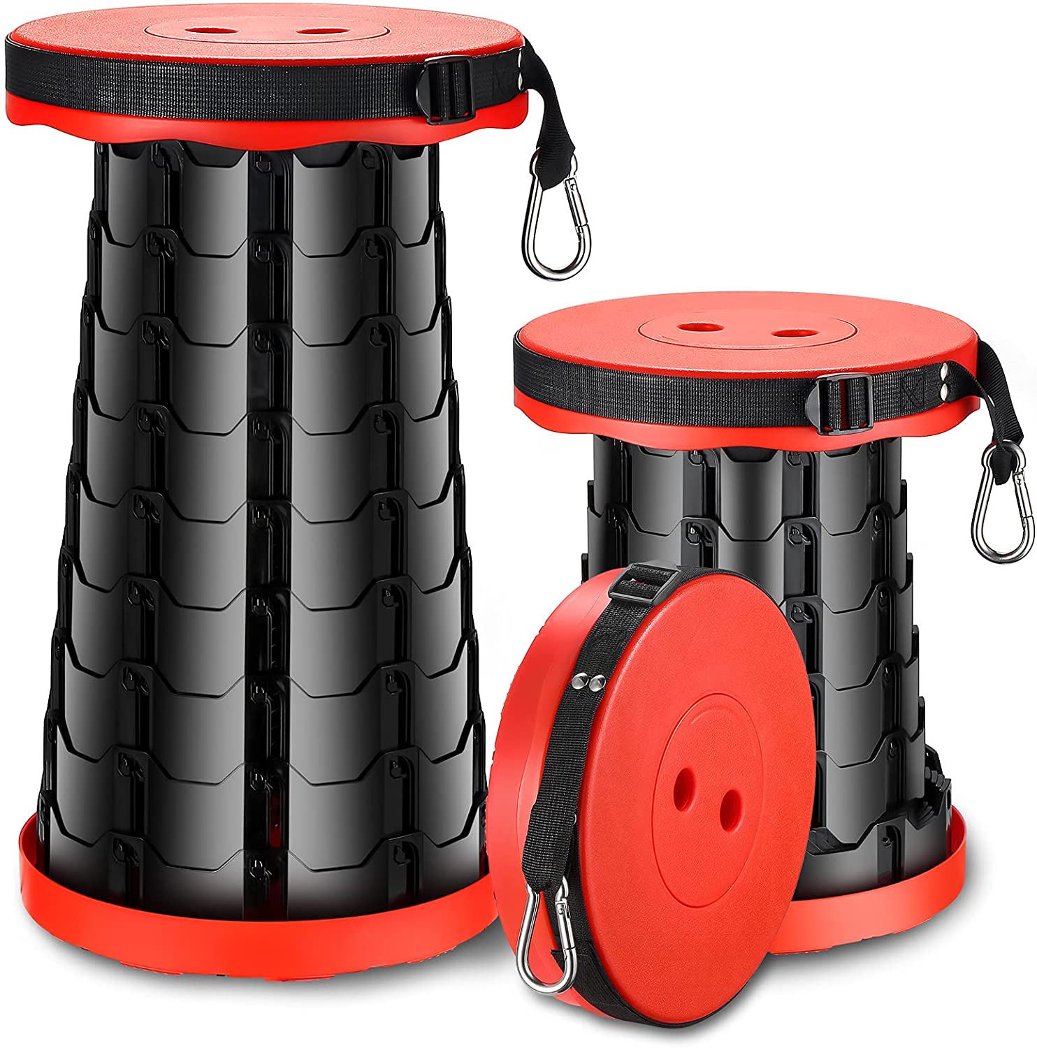 Выдвижной портативный складной стул, складной телескопический легкий простой стул для кемпинга для взрослых, рыбалки, путешествий