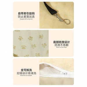 Car Pet Seat For <b>Small</b> <b>Dogs</b> Washable <b>Dog</b> Kennel Backseat Cover Four Seasons Rectangle Shape - Product Image 4