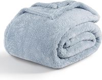 Klassische Extra-Flauschige Plüschdecke in Twin-Größe, Weiche Flauschige Langhaar-Decke für Couch, Sofa und Bett