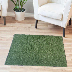 Nieuwe Mode Binnen/Buiten Hondenpotje Draagbaar Plastic Huisdierentoilet Met Milieuvriendelijk Kunstgras - Product Image 4