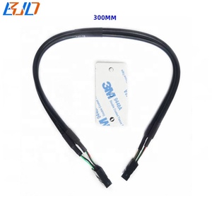 Nhà Máy Bán buôn Bo mạch chủ 9pin tiêu đề để 2 cổng USB 2.0 9pin Hub Splitter Adapter thẻ + 30cm cáp mở rộng trong kho - Product Image 4