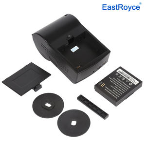 Impresora de etiquetas alimentada por batería, conexión Bluetooth/Wi-Fi confiable, pequeña impresora de pegatinas autoadhesivas para tienda de té de la leche - Product Image 4