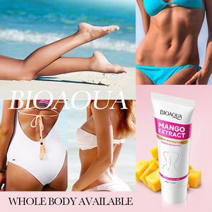 Crème amincissante et raffermissante BIOAOUA à la mangue, légère et sculptante - Product Image 3