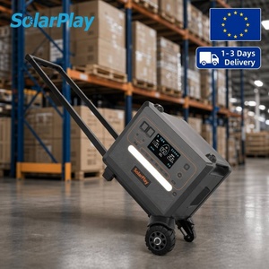 Solarplay 2304Wh Outdoor-Camping-Heimstromstation mit Anhänger 2500W LiFePO4-Batterie Tragbarer Generator - Product Image 1