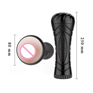 Masturbatore Realistico a Forma di Vagina, Prodotti Erotici, Coppa Vibrante per Masturbazione, Servizi di Apertura Negozi di Articoli Sessuali - Product Image 1