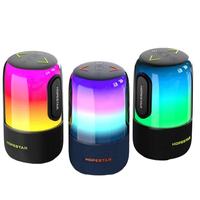 Altavoz Bluetooth Portátil Hopestar SC-03 con Luces LED Coloridas RGB, Alta Fidelidad, Sonido Envolvente TWS 360 para el Hogar, Fiestas al Aire Libre