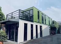 Maison préfabriquée en conteneur au design innovant, imperméable, ignifuge, configuration personnalisée pour l'hébergement des camps de travailleurs